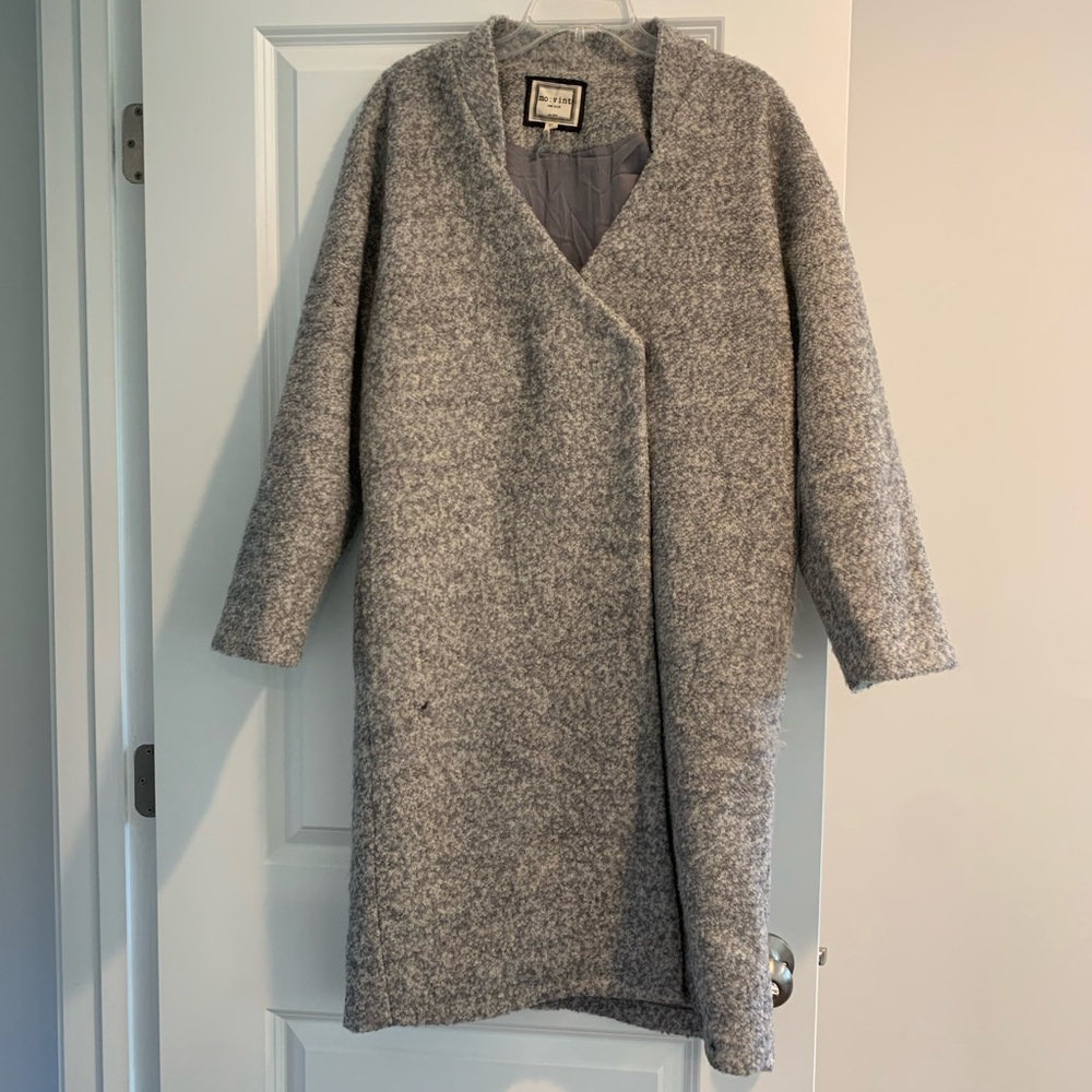 Gray Wool Mo:Vint Jacket